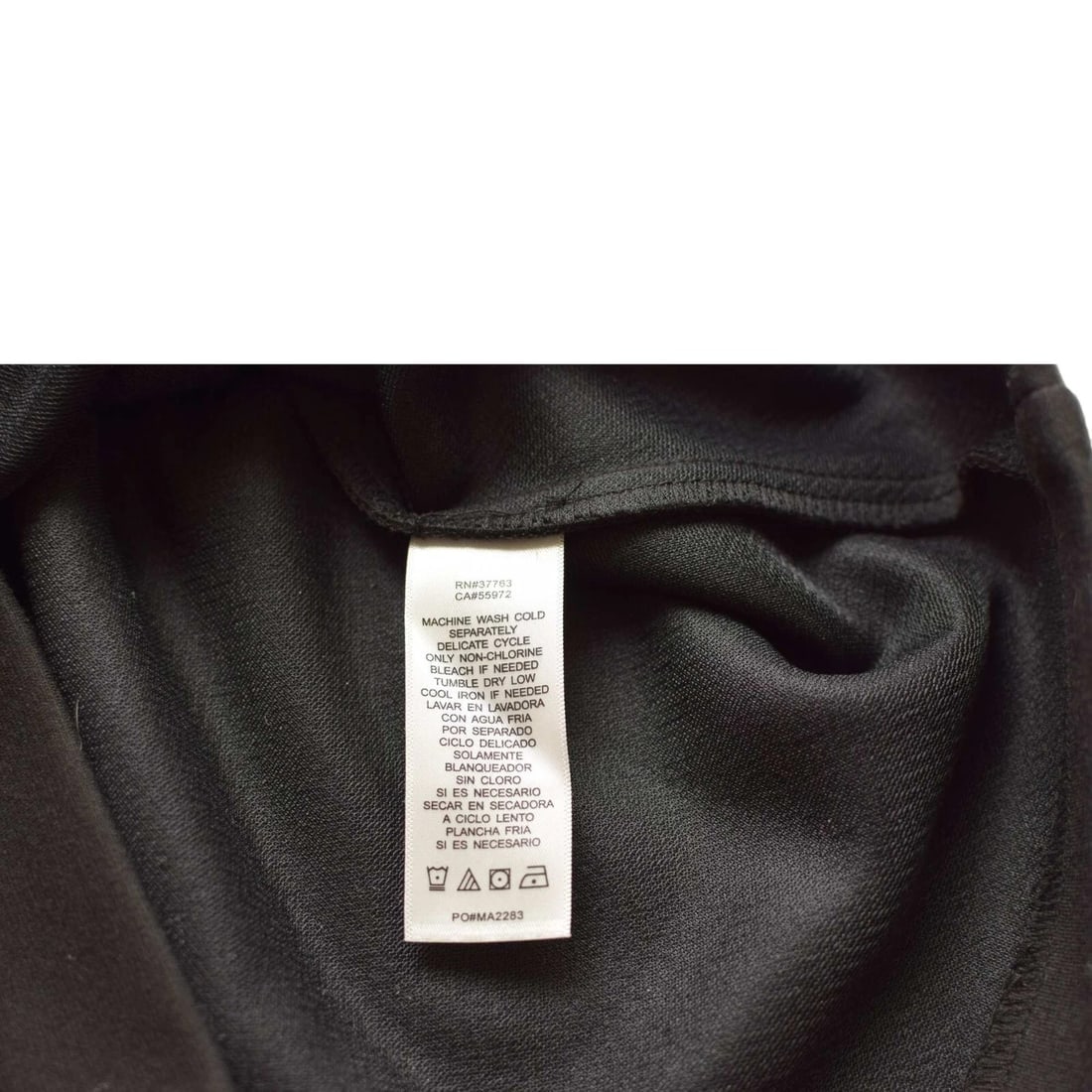 Laundry by Shelli Segal Black Mini length Pencil Polyester Skirt size 6 - 4