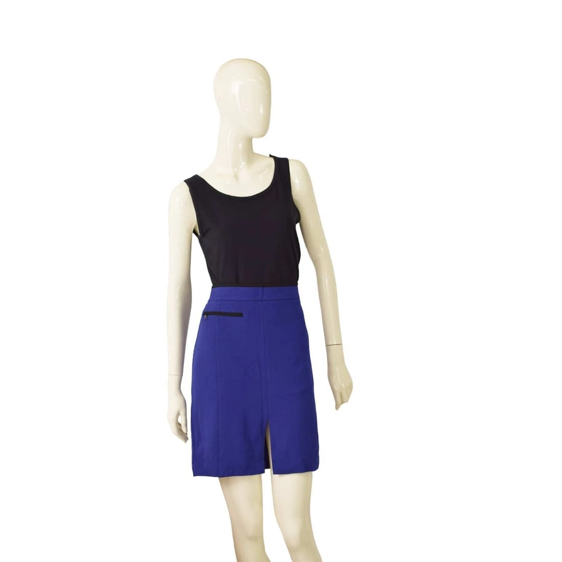 Trina Turk Blue Back Zipper Short Mini Length Pencil Skirt Size 6: Title:Trina Turk Blue Back Zipper Short Mini Length Pencil Skirt Size 6Description:Trina Turk Blue Back Zipper Short Mini Length Pencil Skirt Size 6 This fabulous skirt with impressive blue color and
