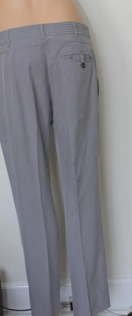 ANN DEMEULEMEESTER SIZE 38 SILK PANTS CLASSY COMFY - 4