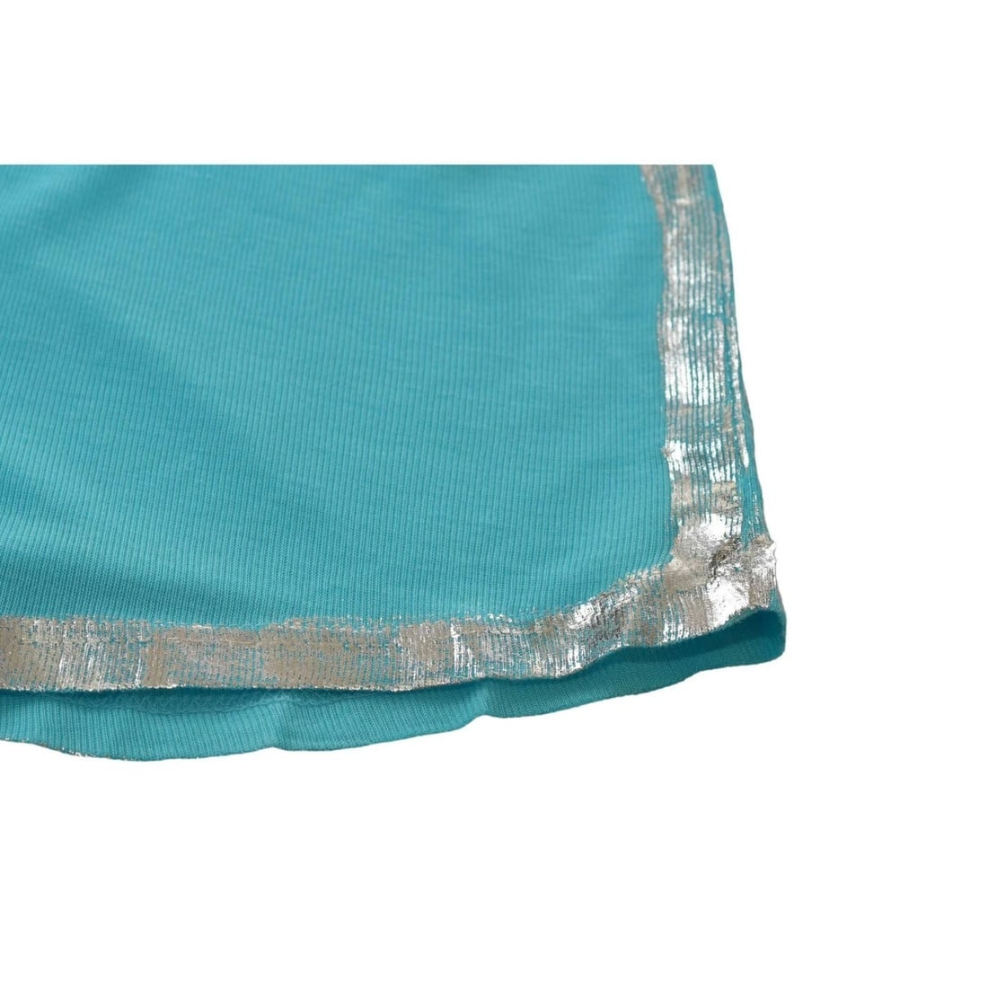 Zadig and Voltaire Margot Foil Blue & Silver Modal Top T-shirt size S - 7