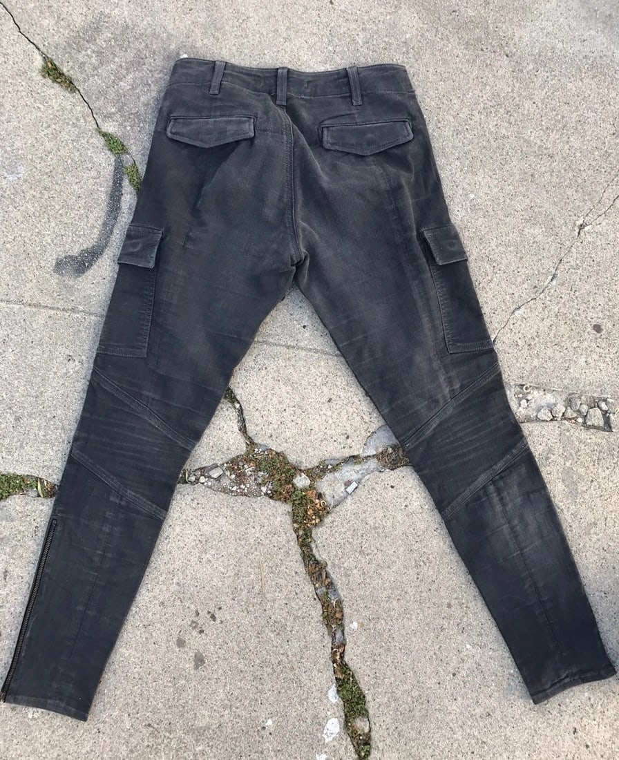 Trendy J Brand For Intermix Gray Cargo Jeans Size 26 Cotton - 5