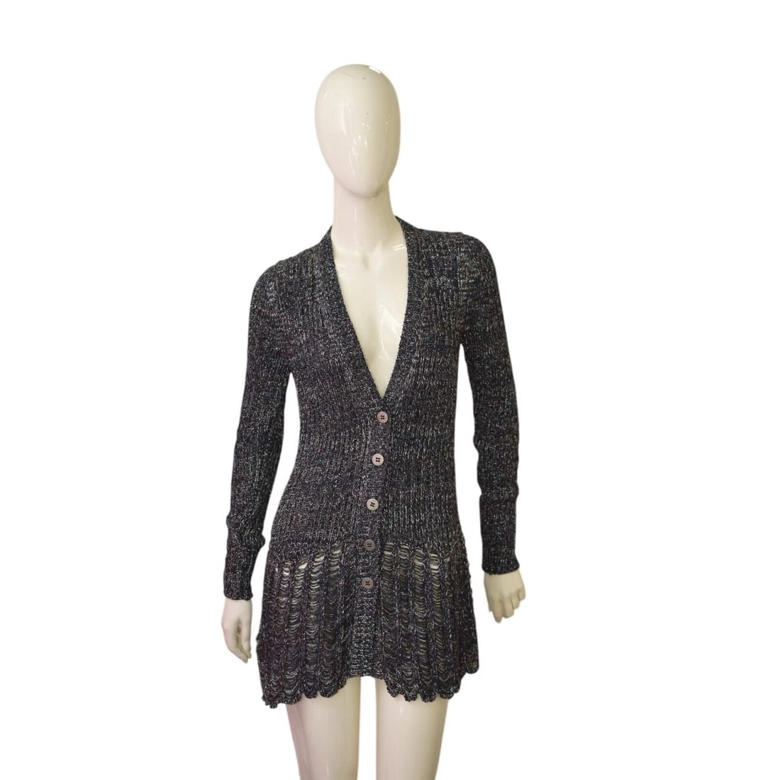 Chloe Shiny Midnight Blue V Neckline Silk Blend Knit Cardigan size XS, NEW: Title:Chloe Shiny Midnight Blue V Neckline Silk Blend Knit Cardigan size XS, NEW Description:Burberry Prorsum Pink Double Breasted Belted Classic Trench Jacket Coat UK 10 Chloe Shiny Midnight Blue V N