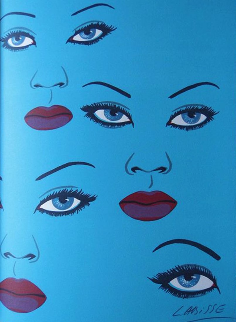 Felix Labisse Signed Original Lithograph Avec qui 1972* (1 of 1)