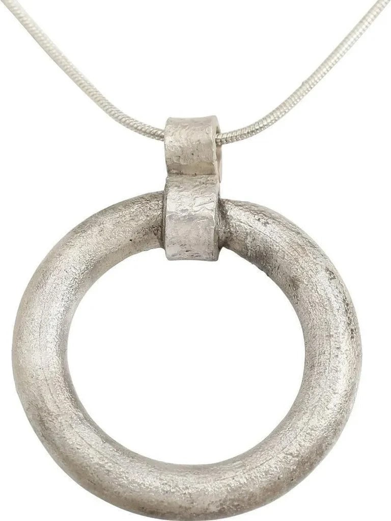 CELTIC PROSPERITY RING NECKLACE C. 400-100 BC - 2