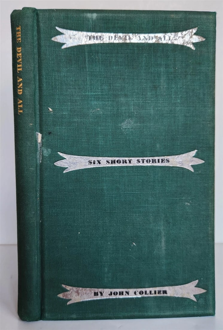 1934 DEVIL and ALL by John Collier antique LIMITED ED. SIGNED by AUTHOR numbered (1 of 8)