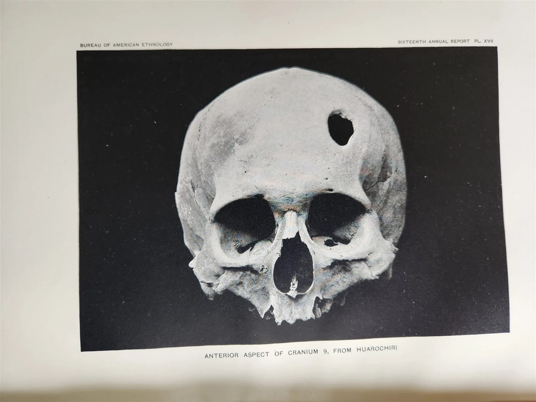 1894-95 AMERICAN ETHNOLOGY REPORT antique ILLUSTRATED (1 of 13)