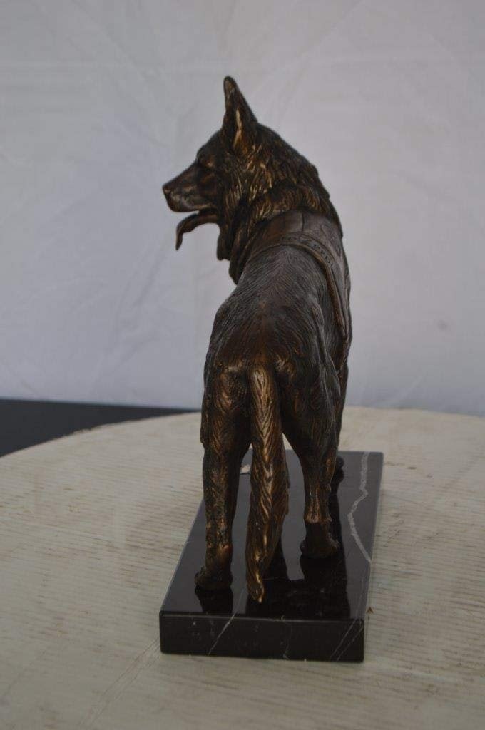 Service Dog standing - Size: 12"L x 5"W x 12"H. - 10