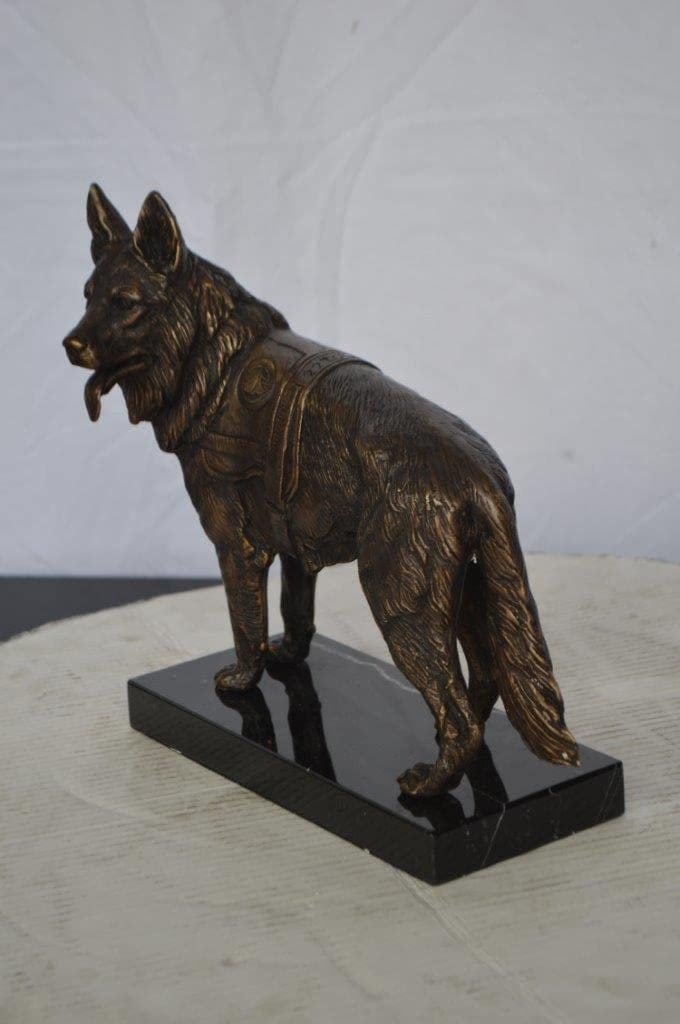 Service Dog standing - Size: 12"L x 5"W x 12"H. - 11