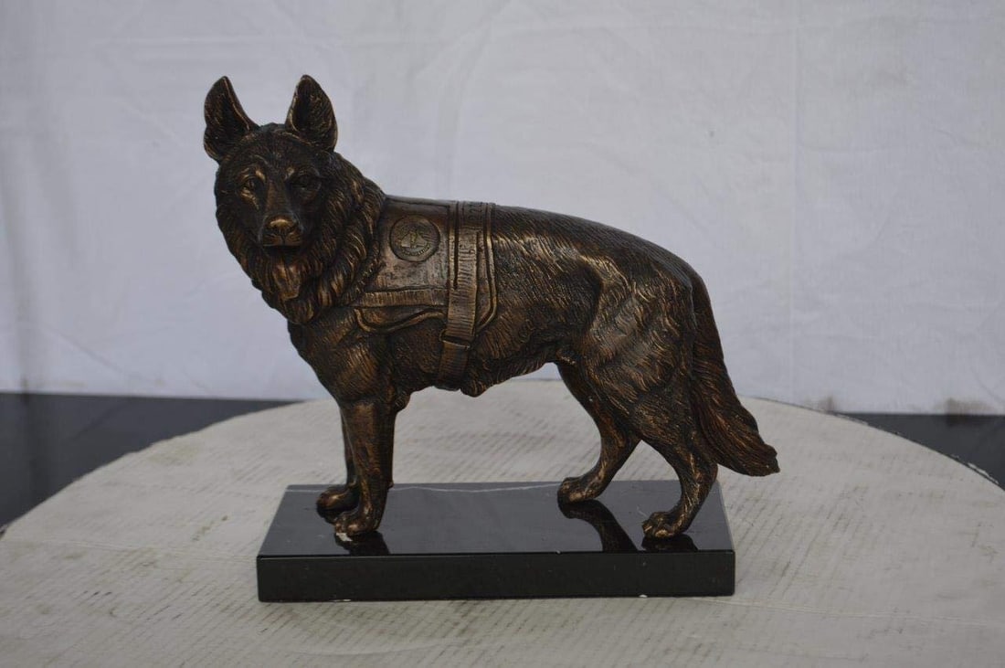 Service Dog standing - Size: 12"L x 5"W x 12"H. - 3