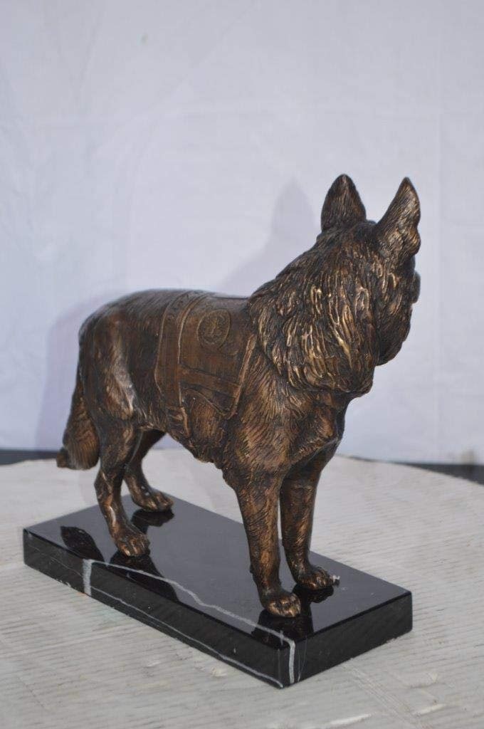 Service Dog standing - Size: 12"L x 5"W x 12"H. - 7