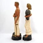 Pair Alexander Backer ABCO Statues - 6