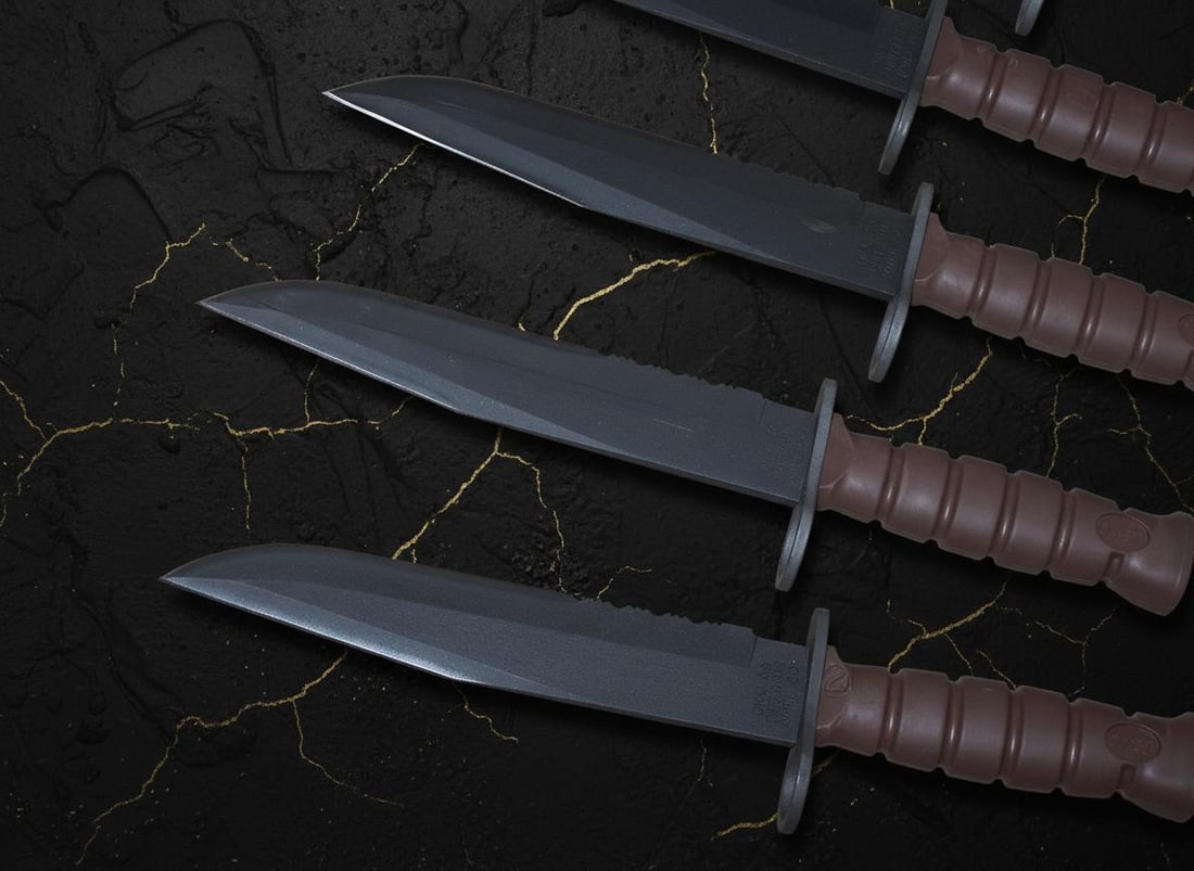 Genuine USMC OKC-3S Bayonet Knife Ontario Knife Co USA Made Surplus with MOLLE Sheath - 3