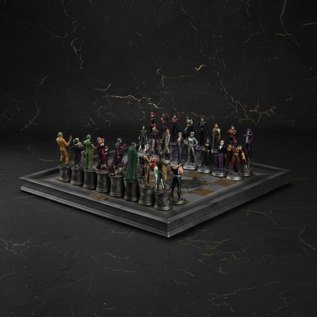 Official Eaglemoss 3D Chess Board for the DC Comics Chess Collection, Game Board Only (1 of 4)