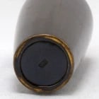 Miniature 19th C Japanese Inlaid Bronze Vase - 6