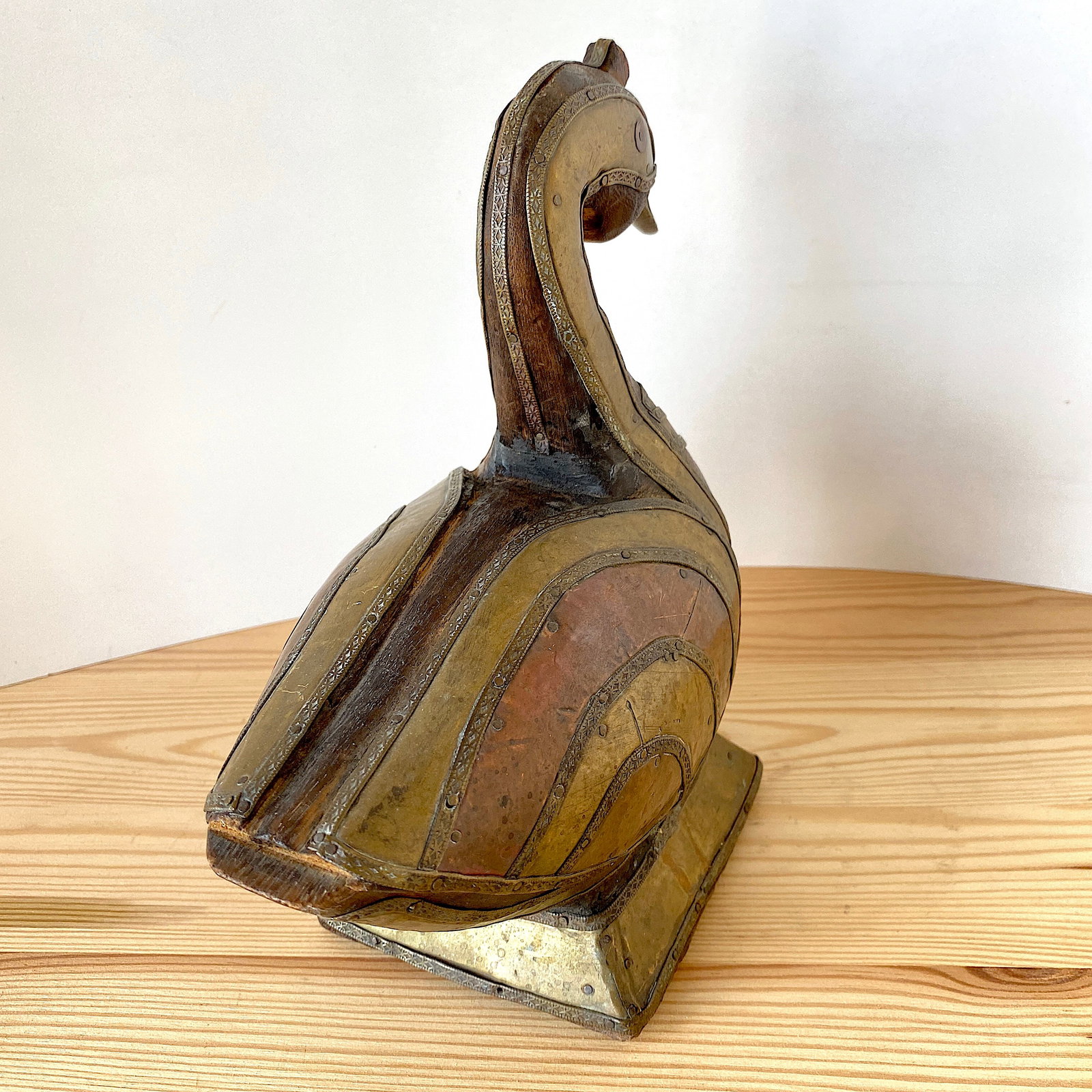 Brass copper duck statue - 4