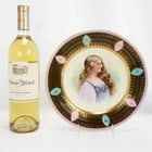 Victorian Transfer Cabinet Plate of a Beauty - 2