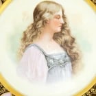 Victorian Transfer Cabinet Plate of a Beauty - 3