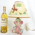 Child's Totline Elephant Lamp 1950's - 3