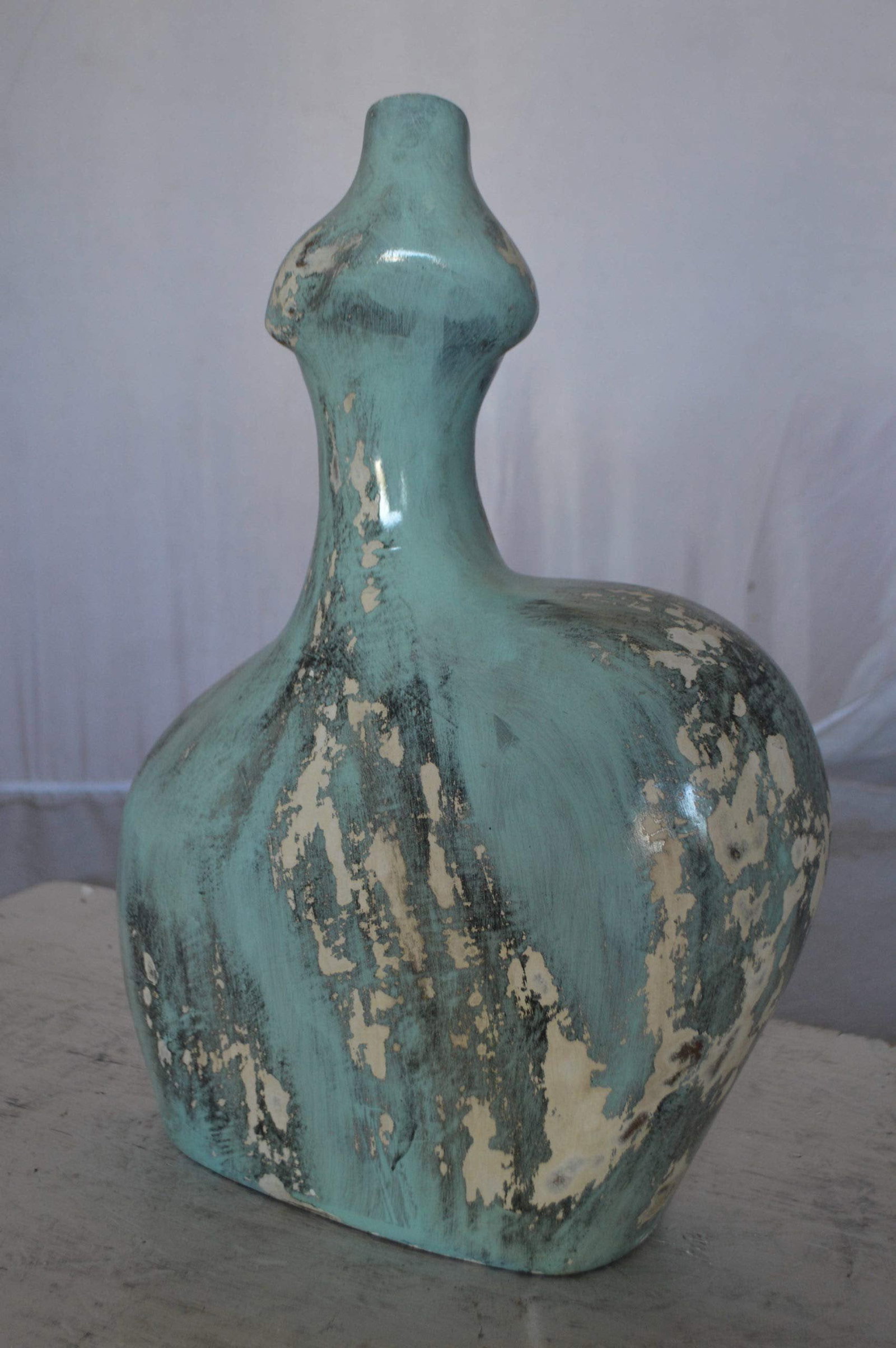 Resin sculpture of a Women body - modern art - Size: 13"L x 6"W x 20"H. - 8