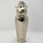 Art Deco Chrome Penguin In A Fedora Figure - 2