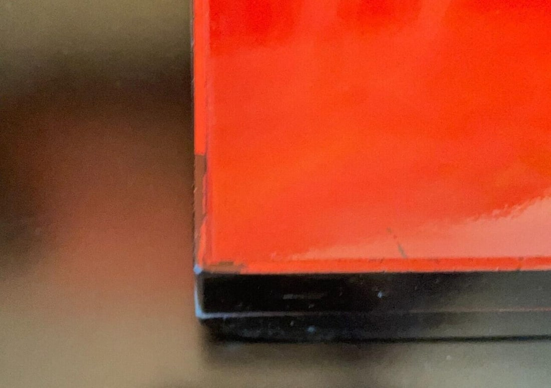 Vintage Japanese 3 Tier Lacquer Bento Box Yamanaka Ware Floral Jewelry Storage - 5