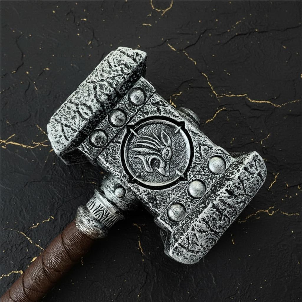 Cosplay Ghost Hammer Replica 54cm War Beast Prop Weapon Safe PU Foam Model - 2