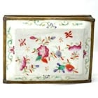 Chinese Polychrome Porcelain Box Circa 1900 - 3