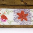 Chinese Polychrome Porcelain Box Circa 1900 - 9