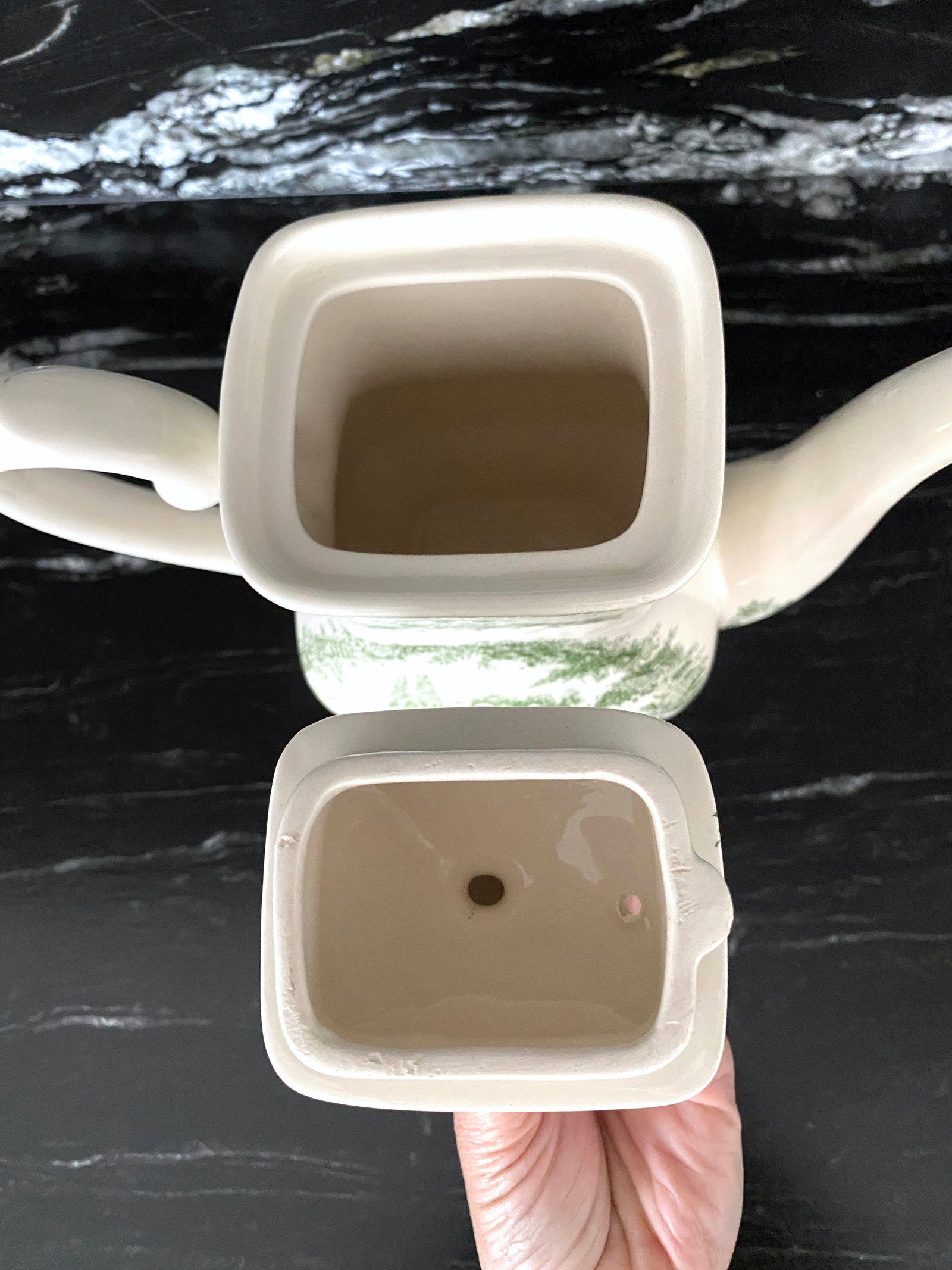 Antique Porcelain Tea pot - 6