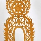 Vintage Chinese Carved Wood Guanyin Statue - 8