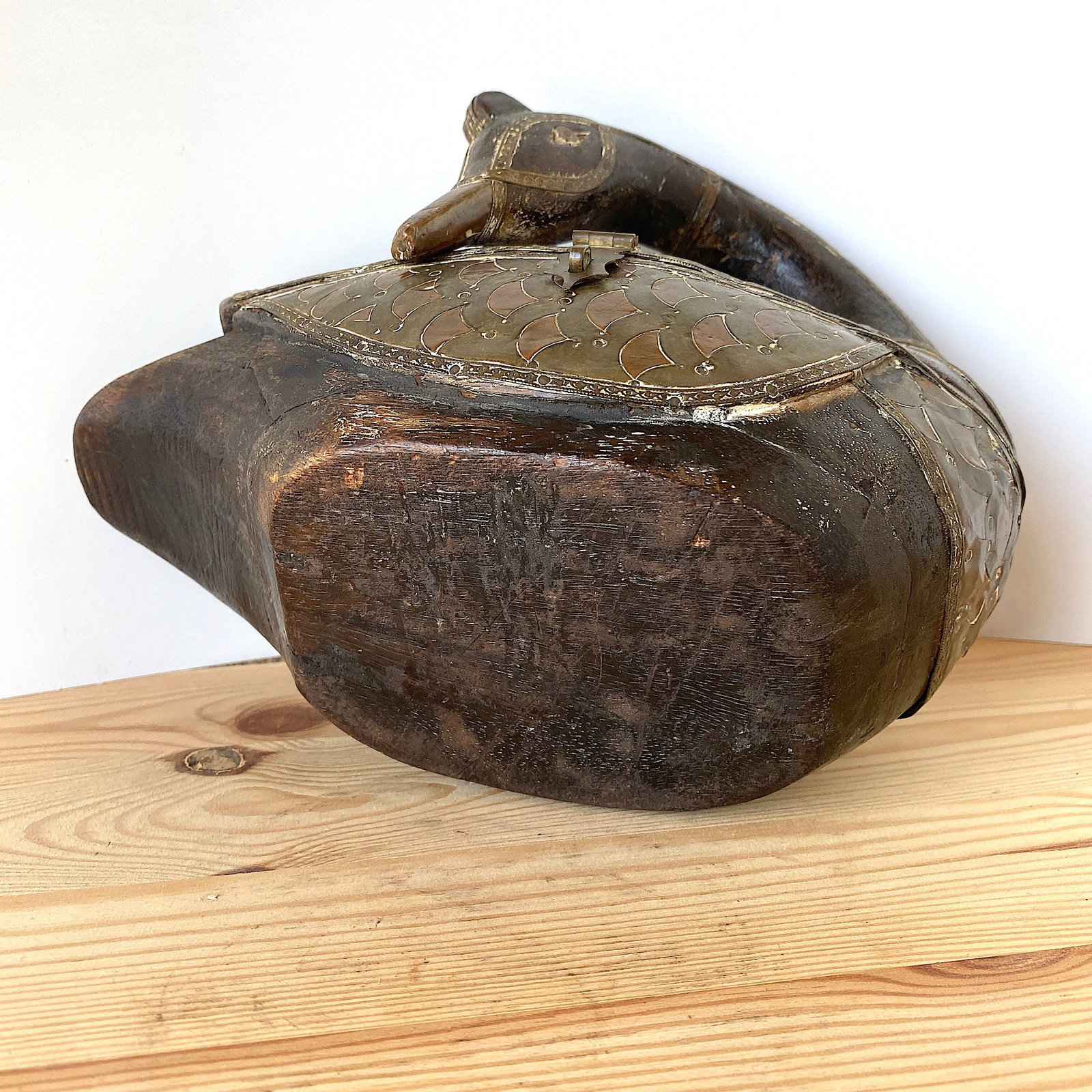 Mallard Copper wooden trinket box - 8