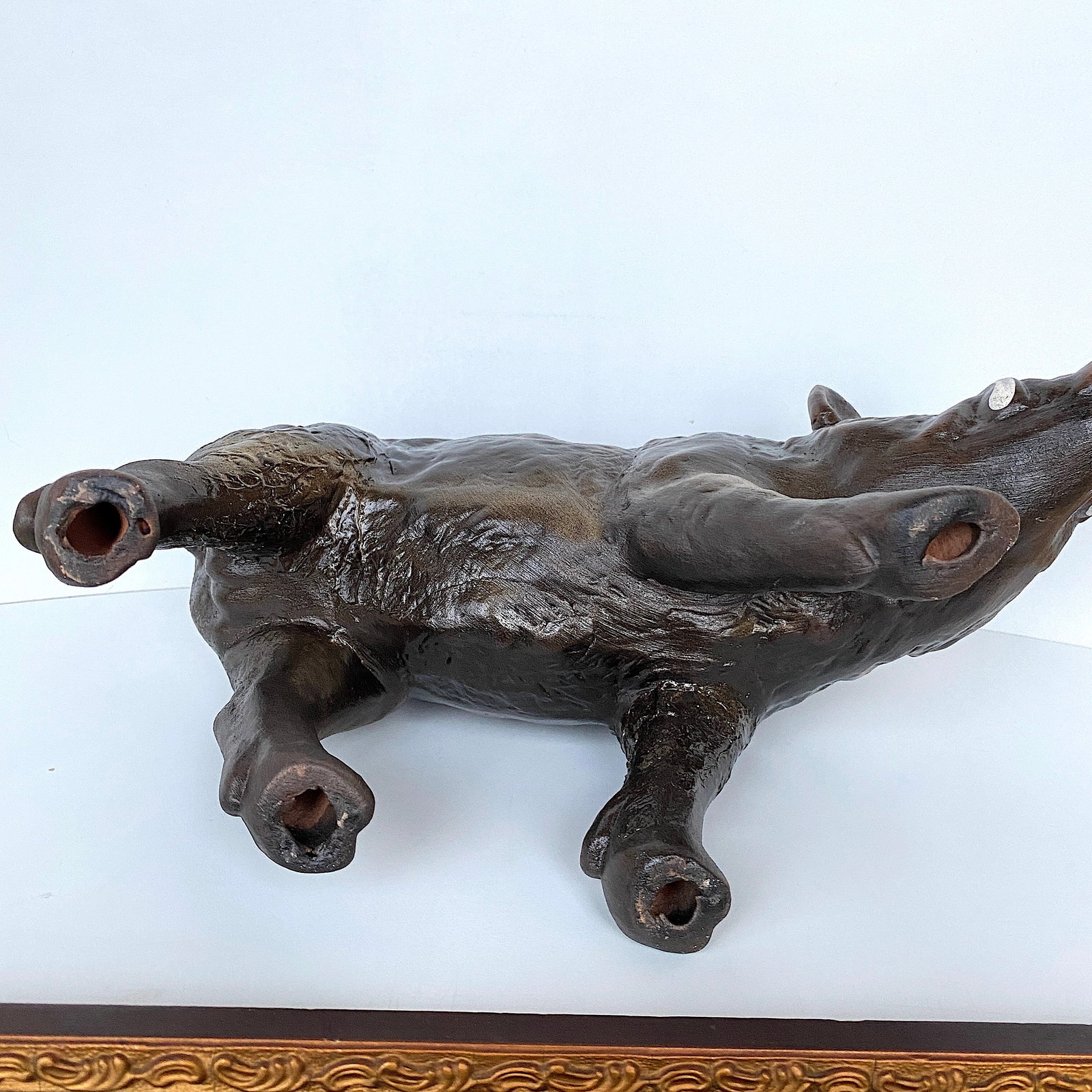 Cerabic boar statue - 4