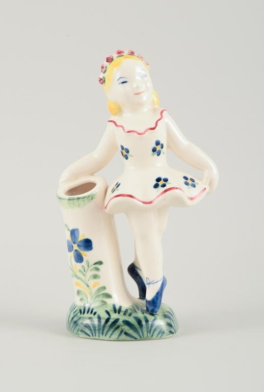 Aluminia Children's Aid Day figurine of Ballerina. Dated 1952. (1 of 4)