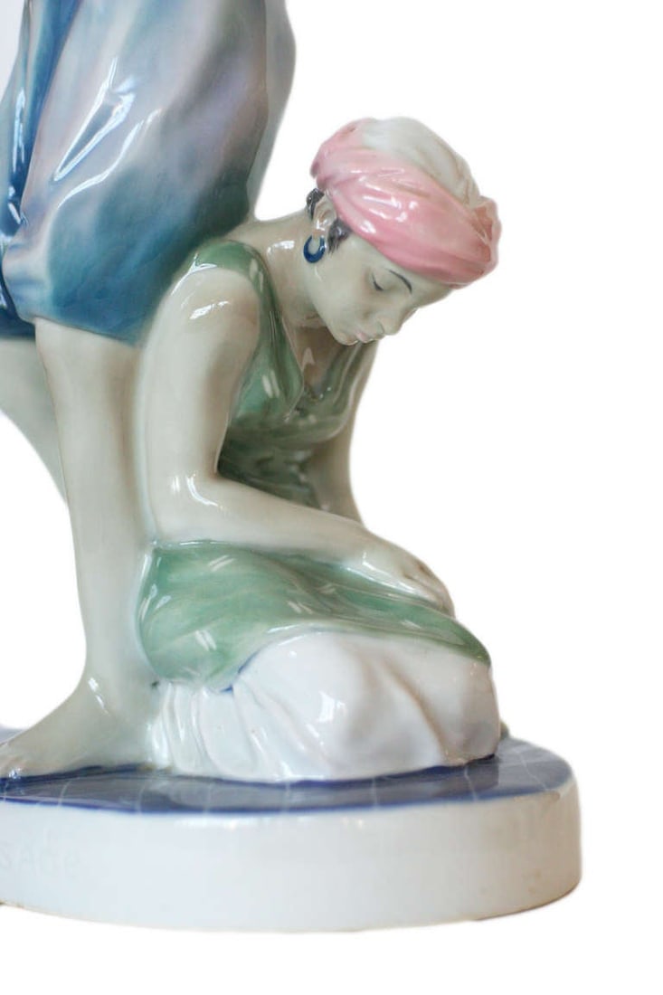 Scheherazade Porcelain Statue by Volkstedt - 14