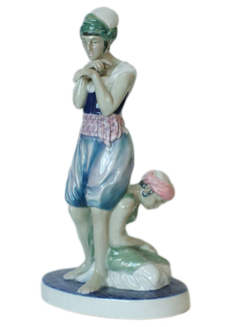 Scheherazade Porcelain Statue by Volkstedt - 18