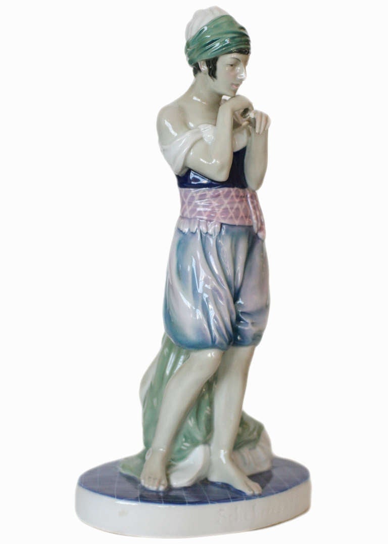 Scheherazade Porcelain Statue by Volkstedt - 19