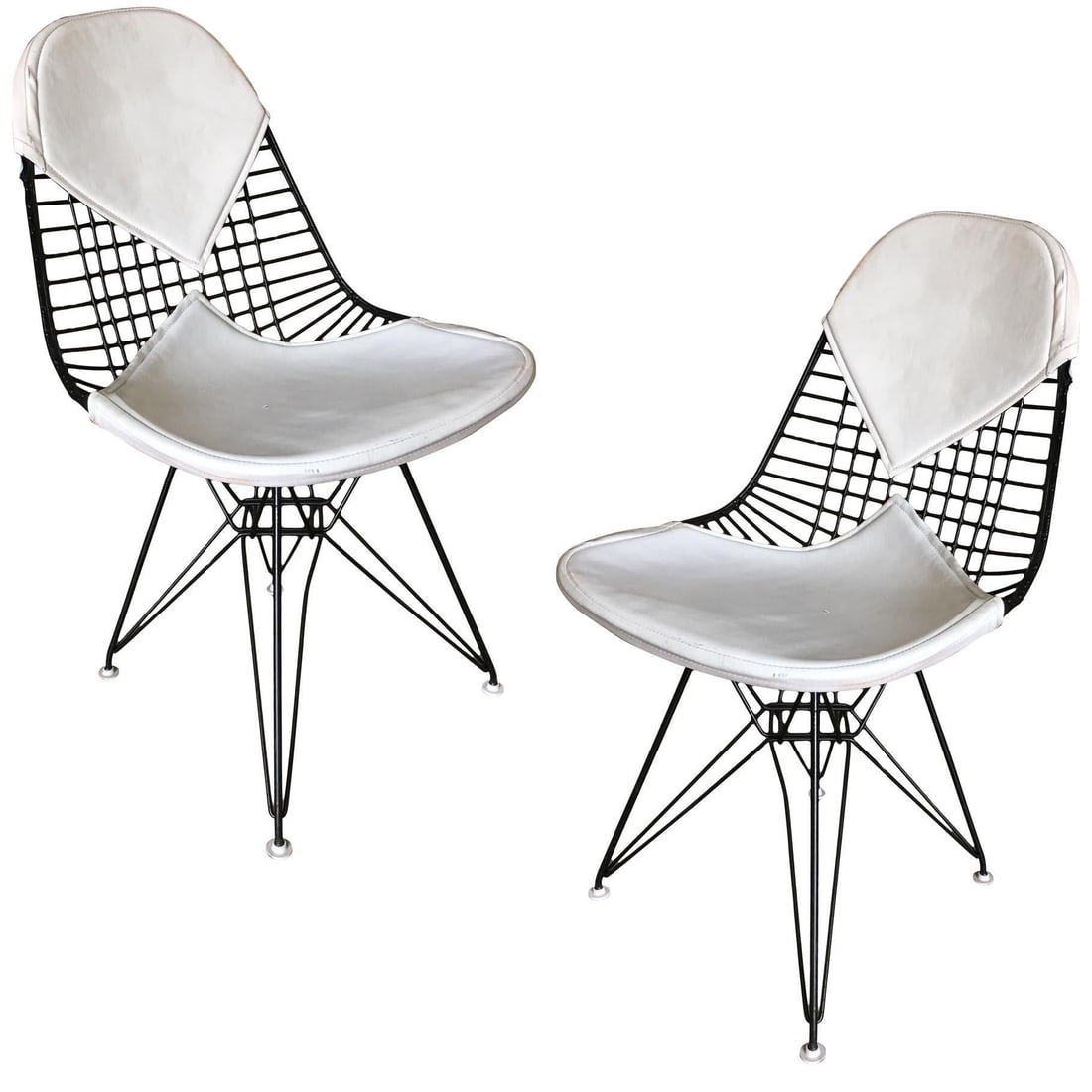 Charles Eames Orange DKR Bikini Chair for Herman Miller, Set of Four - 9