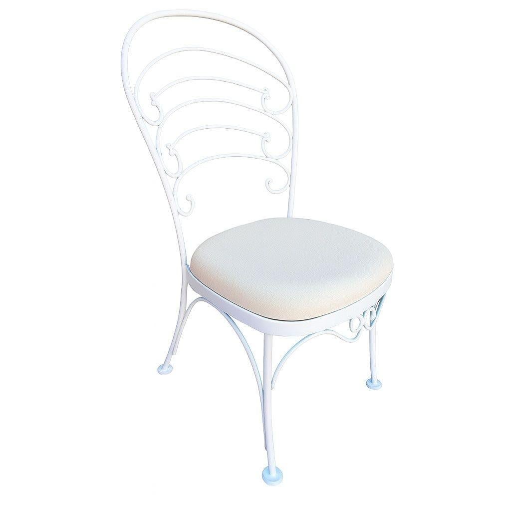 Woodard "Ribcage" Patio/Outdoor Lounge Chair w/ Brass Accent, Set of Two - 14