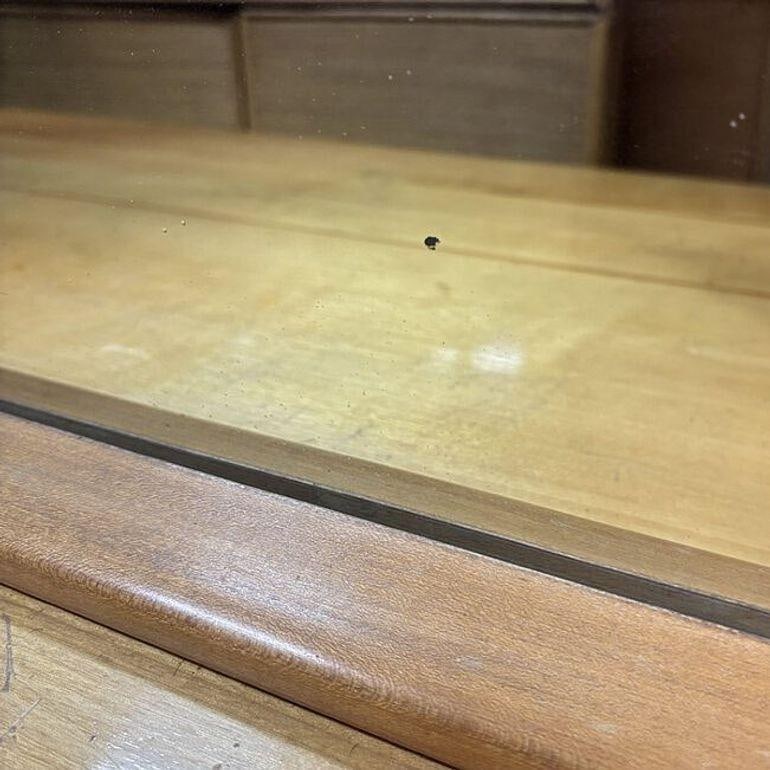 MCM Blond Maple Vanity/ Dressing Table w/ Bench by Russel Wright for Con - 18