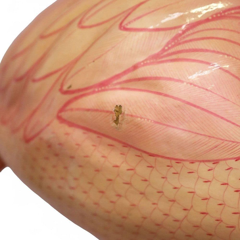 Life-Size Handmade Paper Mache Pink Flamingo Sculpture Signed Sergio Bustamante - 15