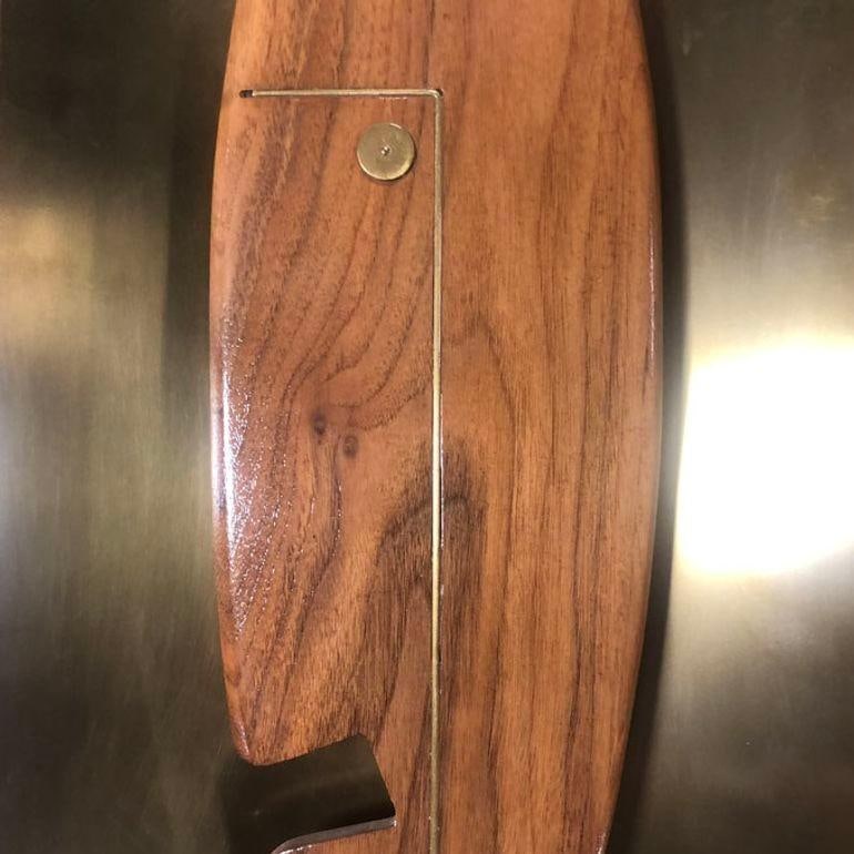 Midcentury "Face" Wall Art Sculpture Pair by Westwood Chadwick - 14