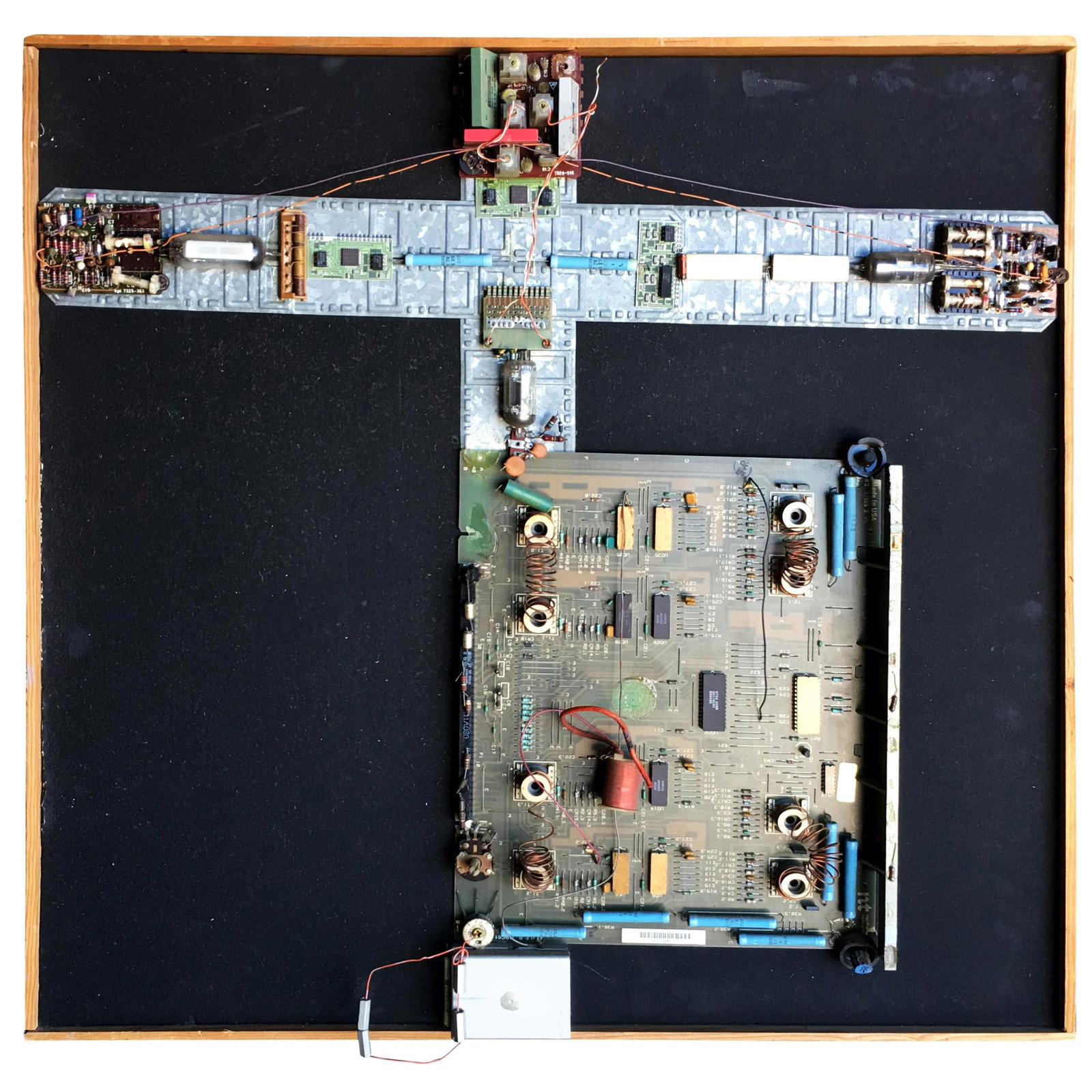 Abstract "Stations of The Cross" Untitled 1 Artography Wall Sculpture by Pasqual (1 of 18)