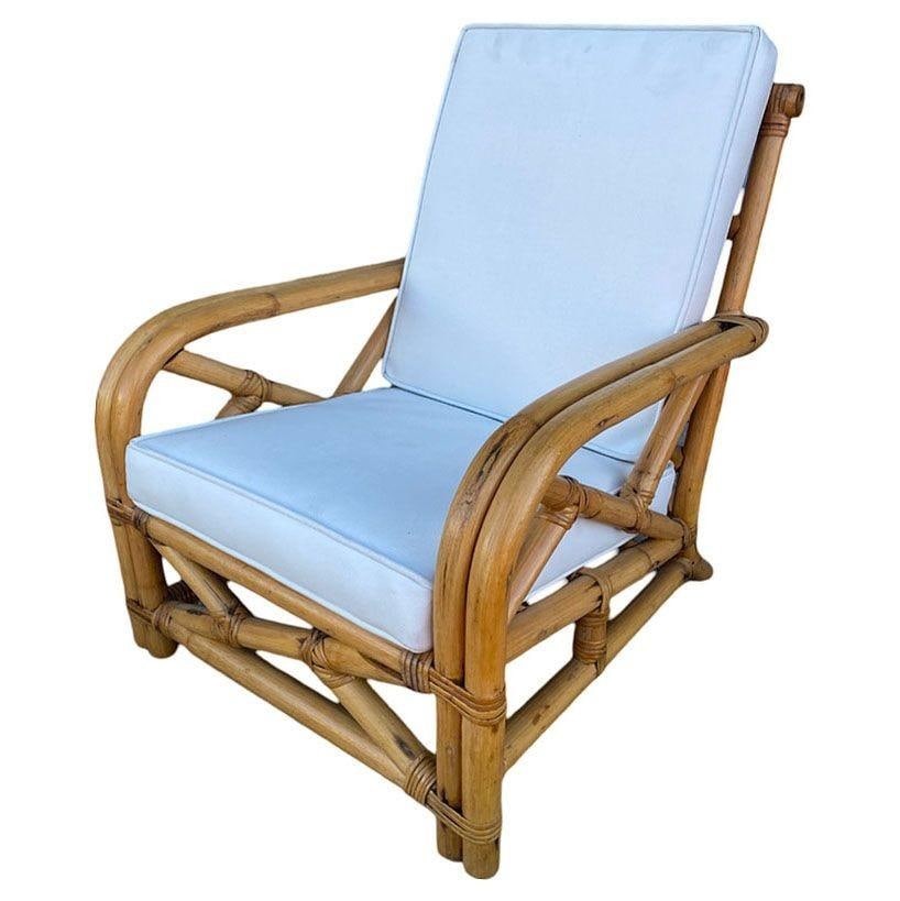 Restored Child Size "1949er" Two-Strand Rattan Sofa & Lounge Chair Set - 11