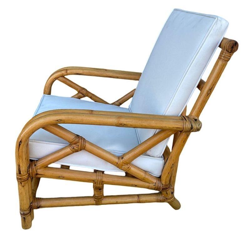Restored Child Size "1949er" Two-Strand Rattan Sofa & Lounge Chair Set - 12