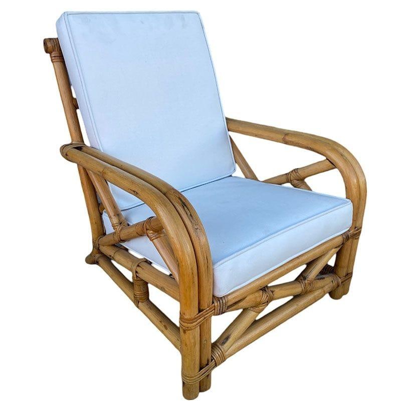 Restored Child Size "1949er" Two-Strand Rattan Sofa & Lounge Chair Set - 9