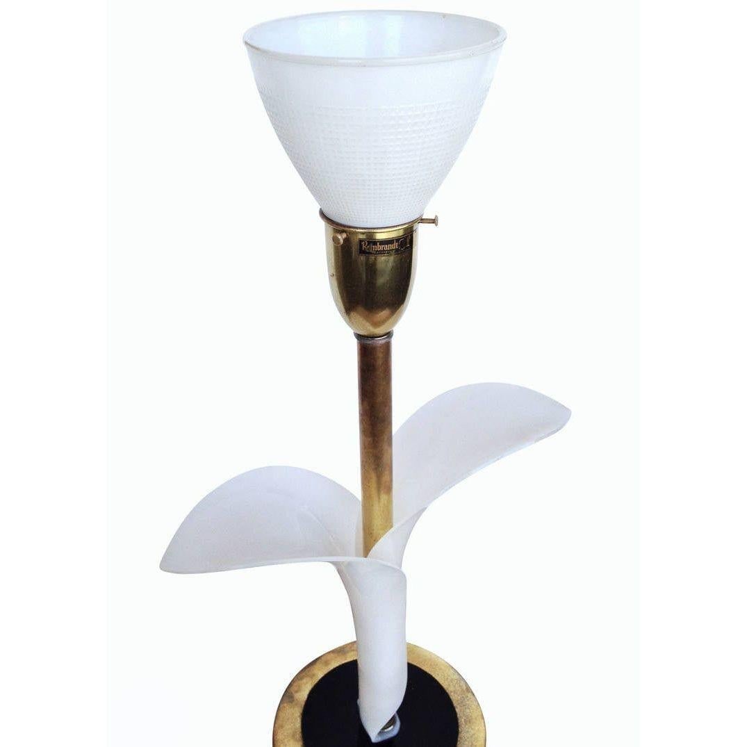 Pair of Sculptural Acrylic Table Lamps by Rembrandt - 2