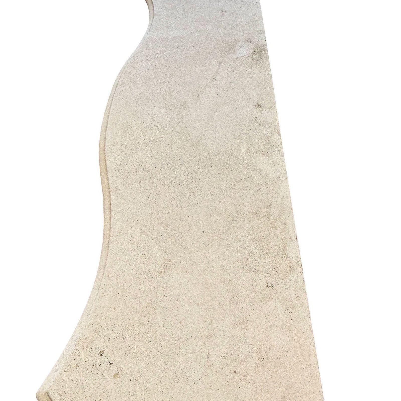 20th Century Neo-Gothic Bronze Colored Cast Iron Console w/ Carrara Marble Top - 12