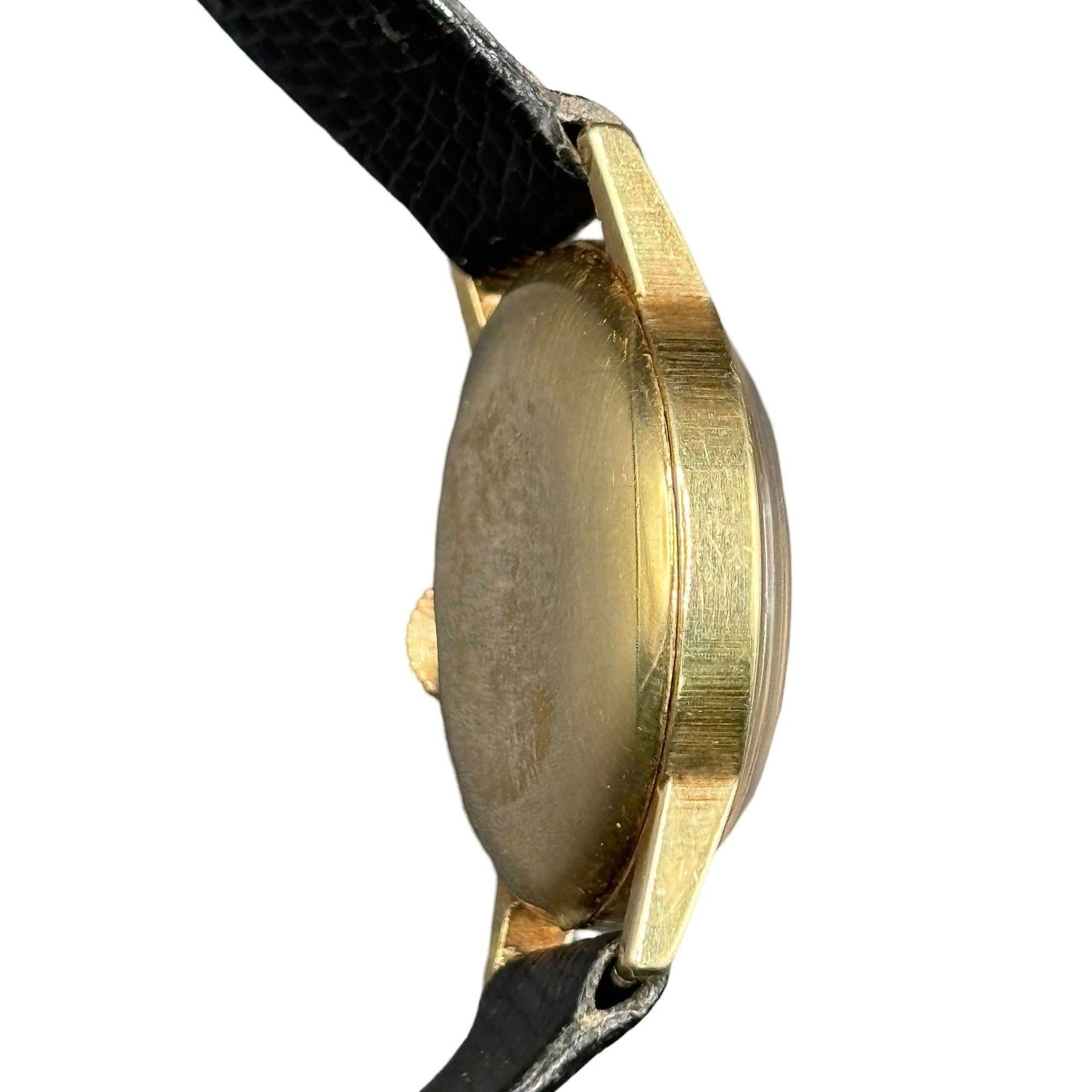 Selza Automatic WWII Military Aviation Pilot Cold Capped 14K Gold Watch - 3