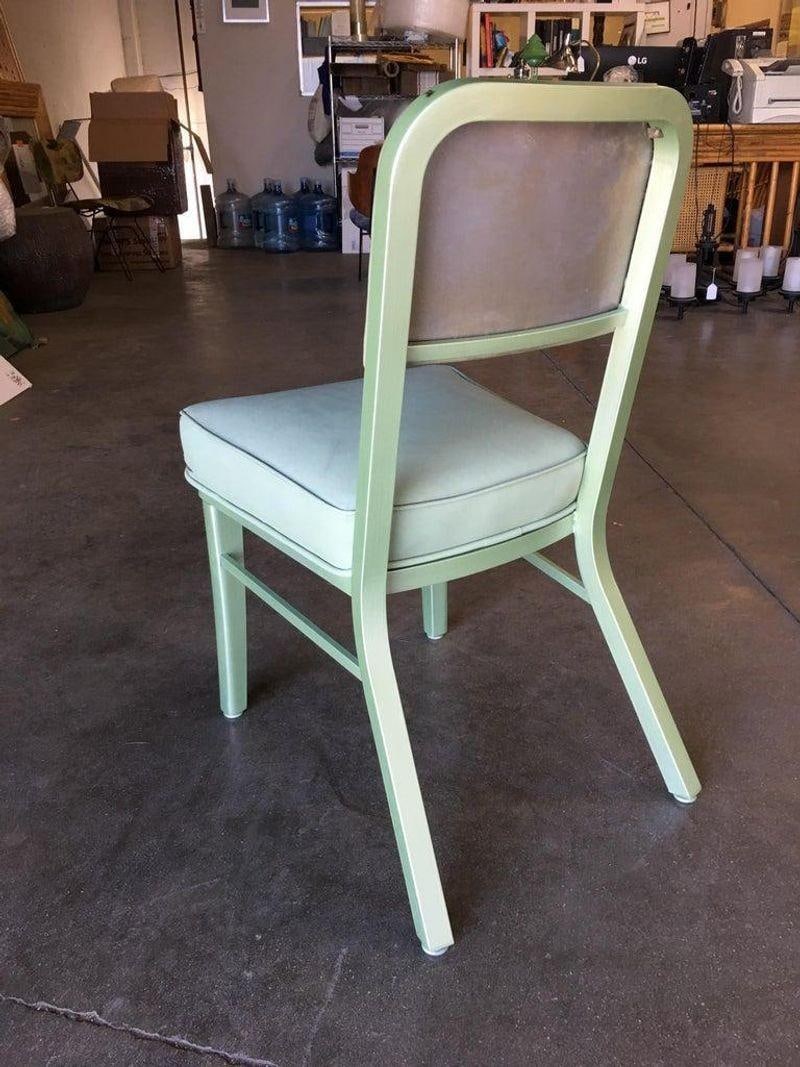 Midcentury Steelcase Tanker Dining Table and Chairs Set - 10