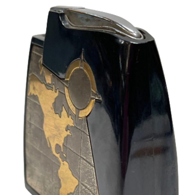 Rare Copper World Table Lighter by Broyles & Associates. circa 1964 - 3